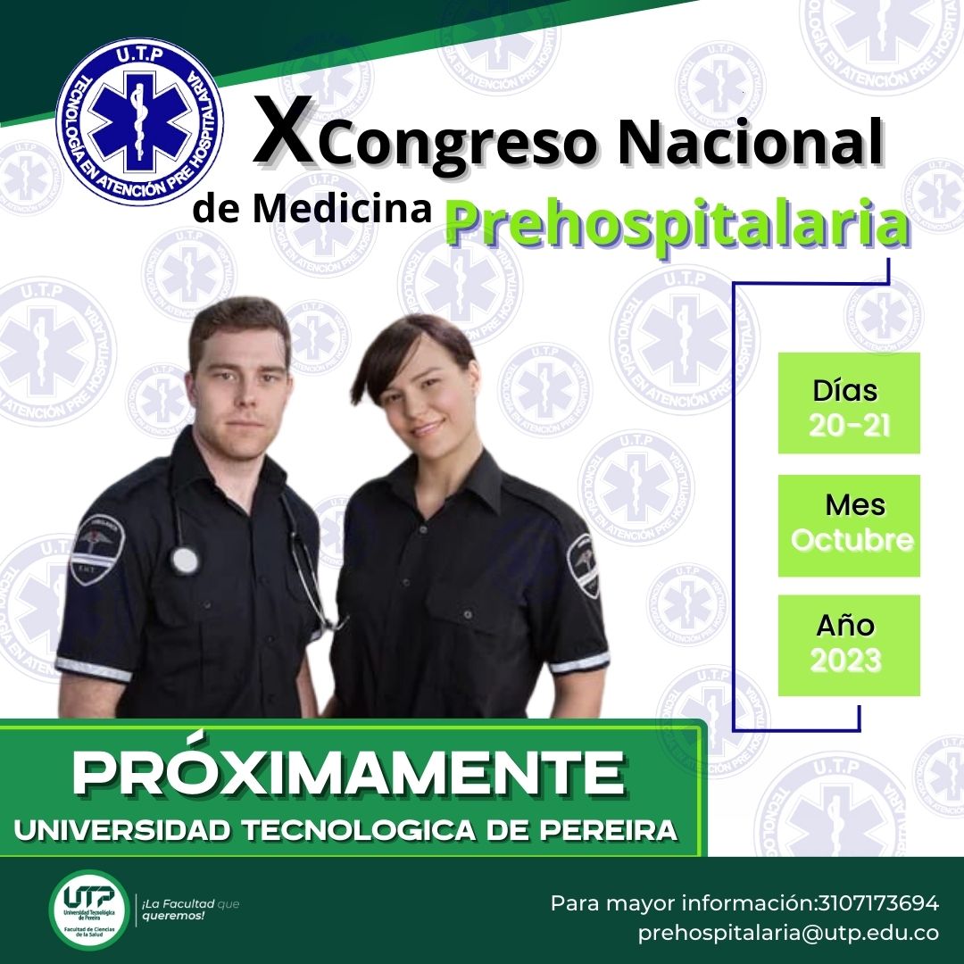 X Congreso Nacional de Medicina Prehospitalaria