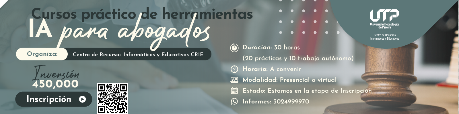 Curso práctico de herramientas IA para abogados banner 3