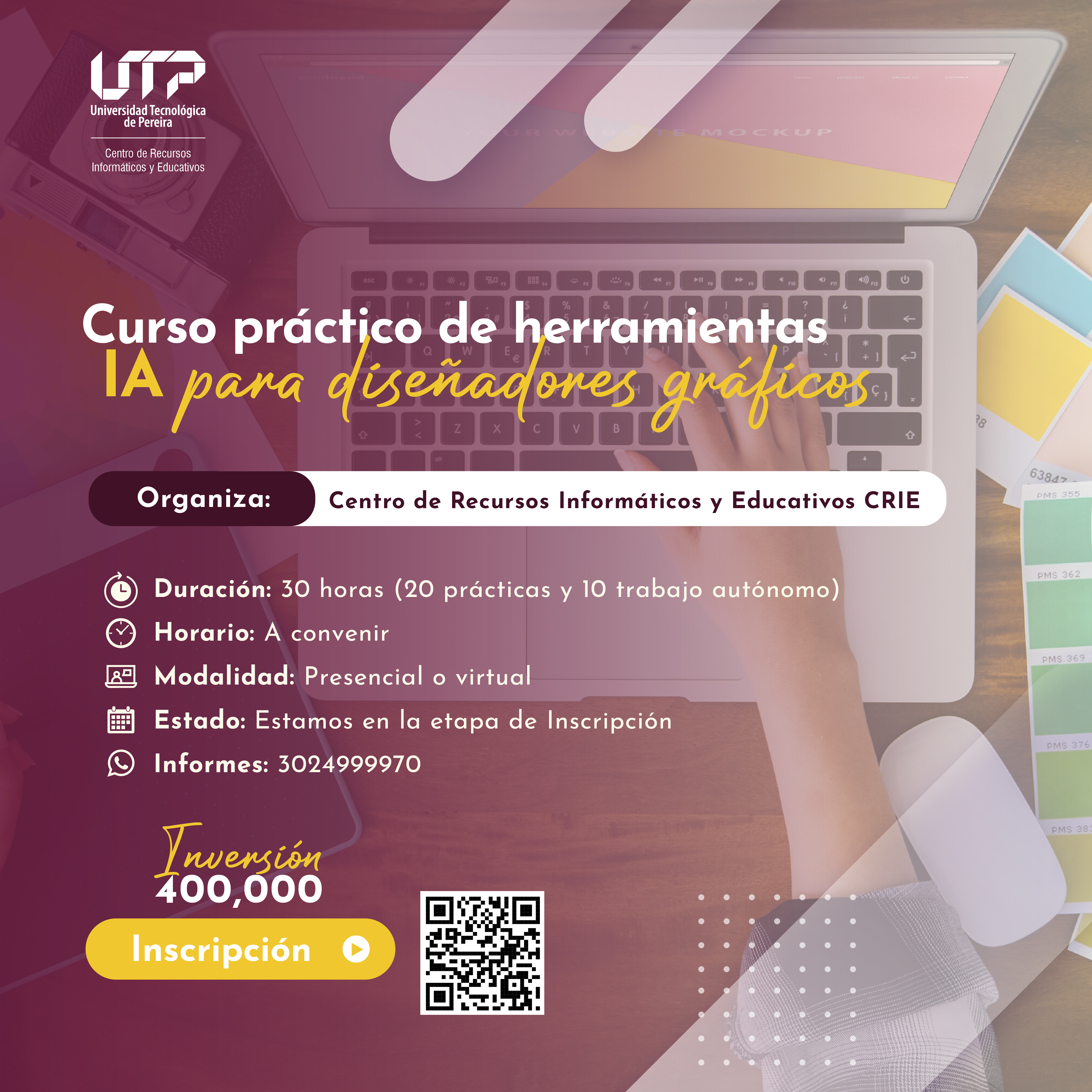 Curso práctico de herramientas IA para diseñadores gráficos