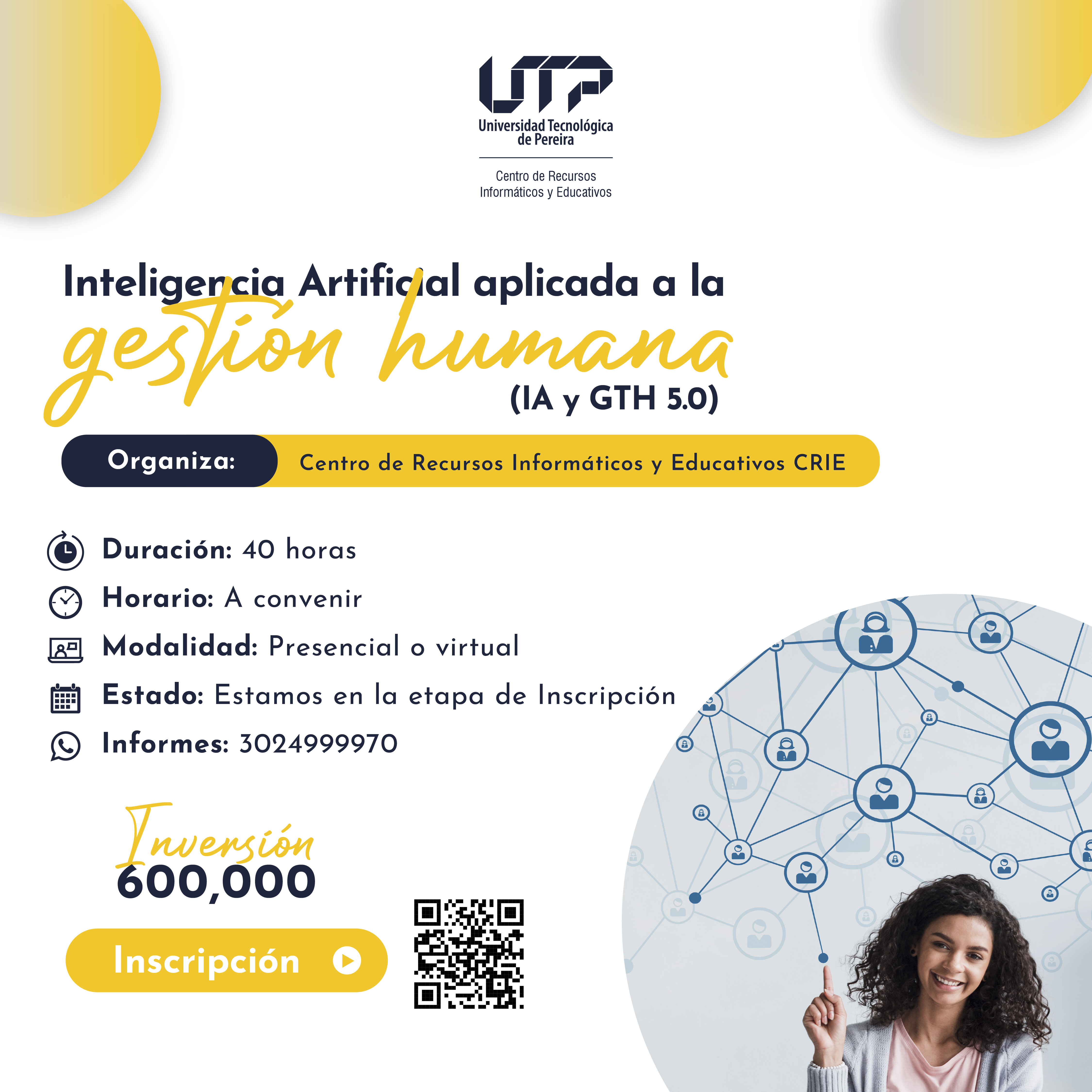 CURSO PRÁCTICO DE IA APLICADA A LA GESTIÓN DEL TALENTO HUMANO (IA Y GTH 5.0) - BANNER GRANDE