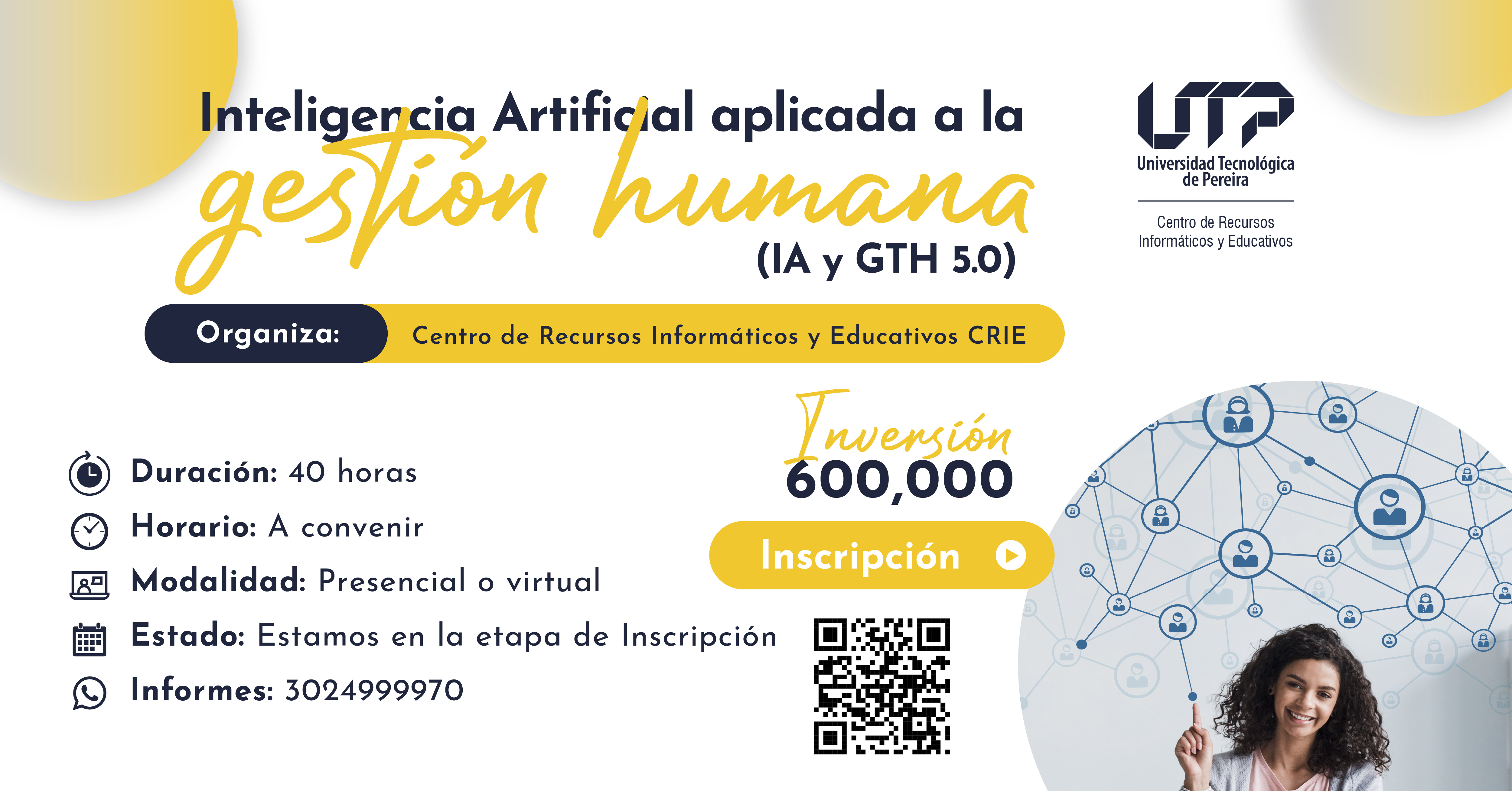 CURSO PRÁCTICO DE IA APLICADA A LA GESTIÓN DEL TALENTO HUMANO (IA Y GTH 5.0) - DESTACADA