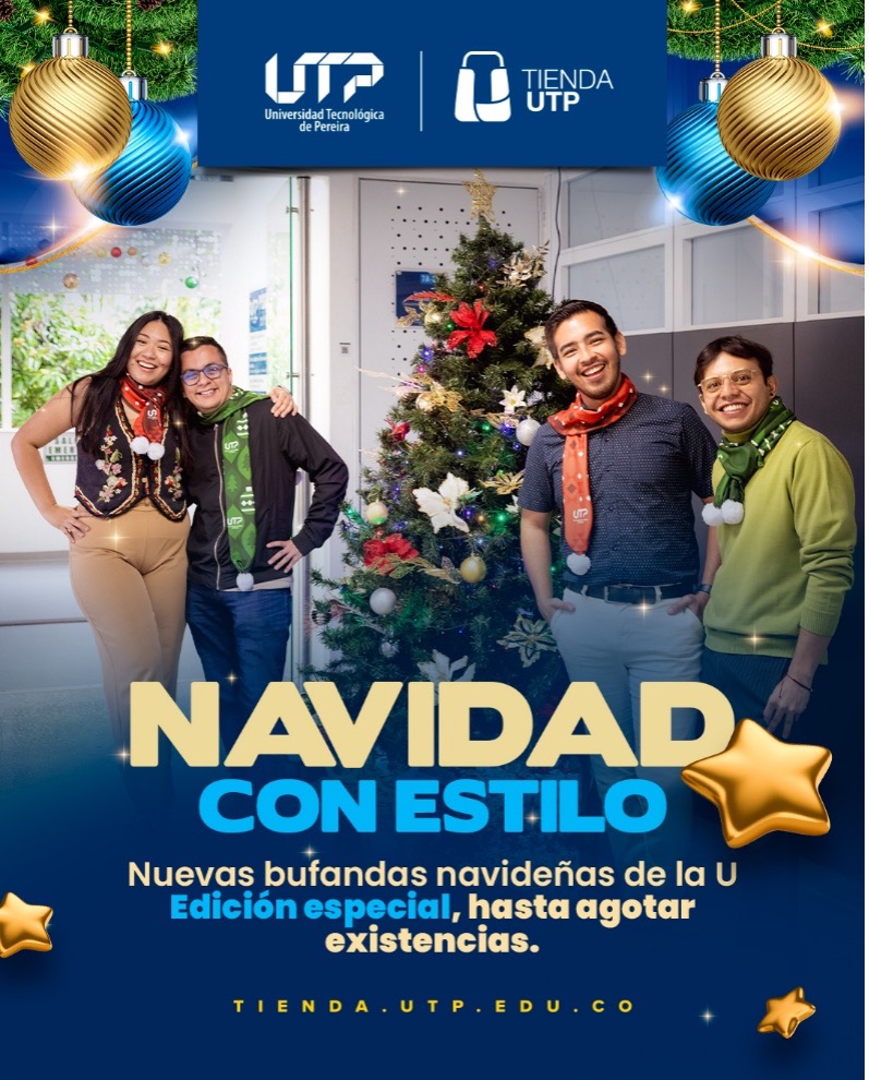 Enciende tu Navidad UTP con nuestra bufanda oficial