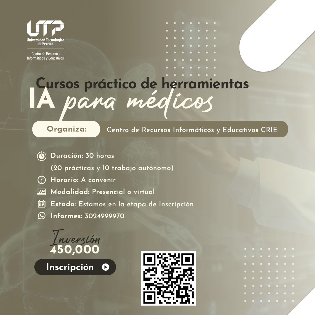 Curso práctico de herramientas IA para médicos banner 1