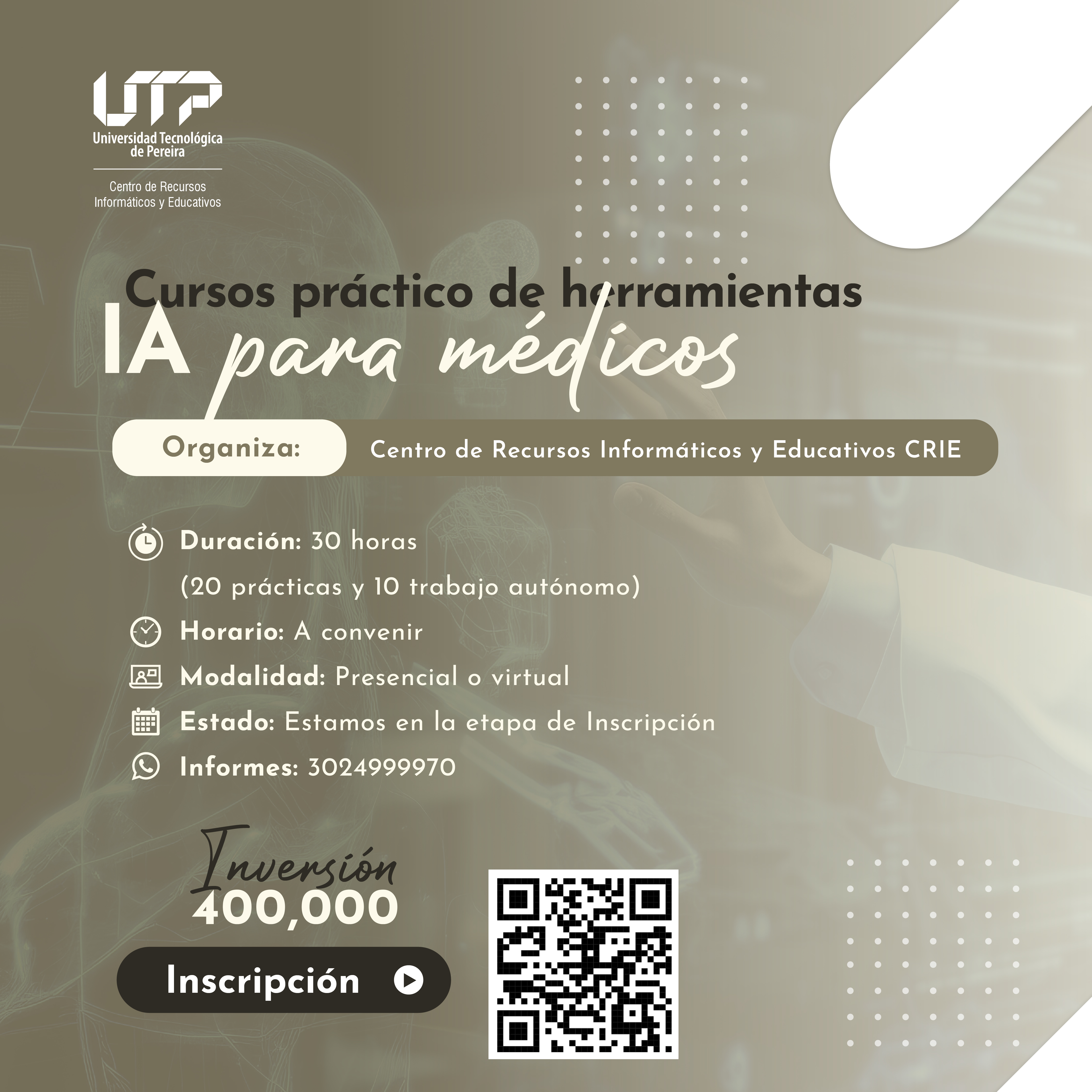 Curso práctico de herramientas IA para médicos