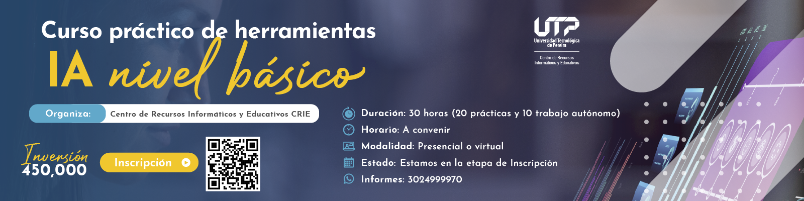 Curso práctico de herramientas IA Nivel Básico banner 3