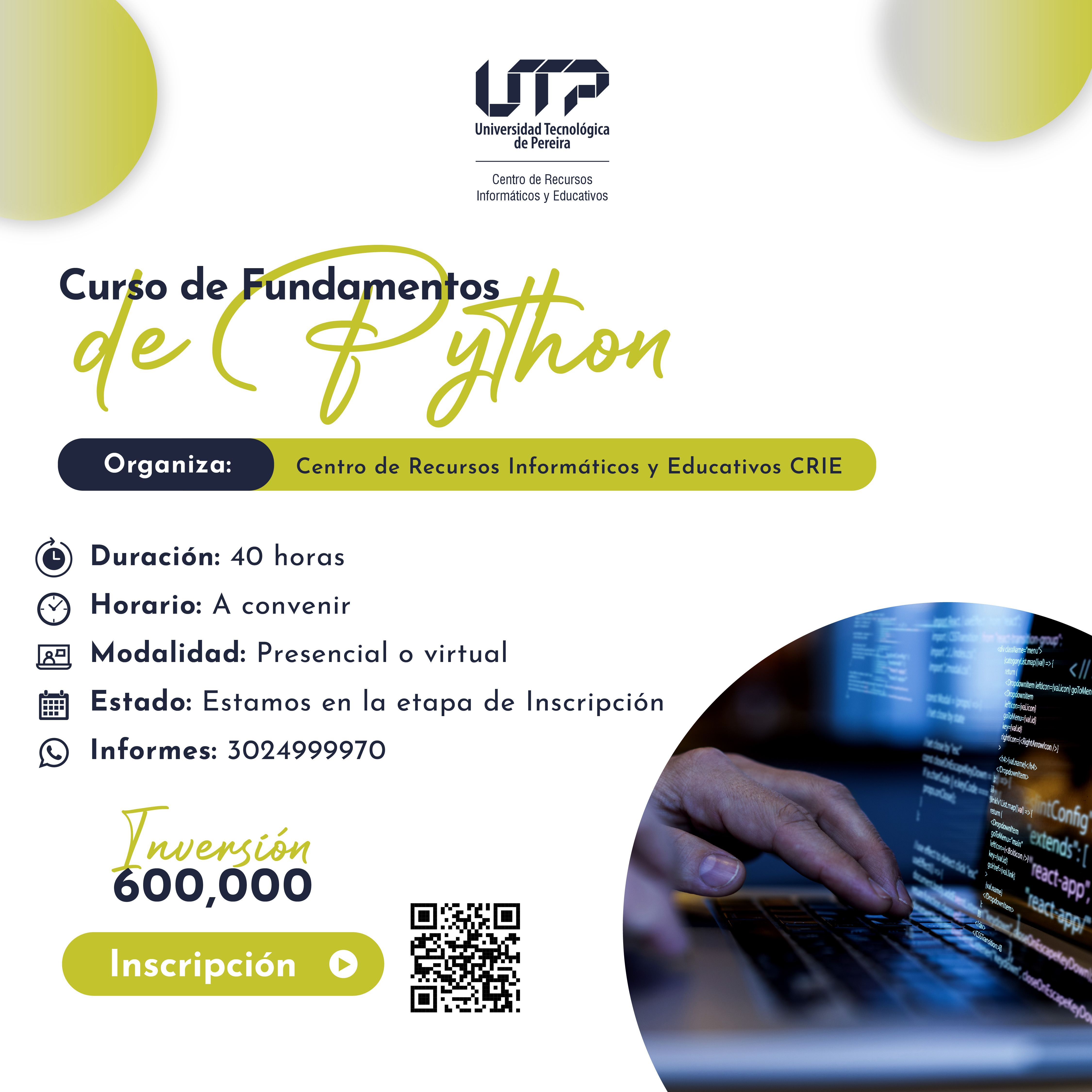 CURSO PRÁCTICO DE FUNDAMENTOS DE PYTHON - BANNER GRANDE