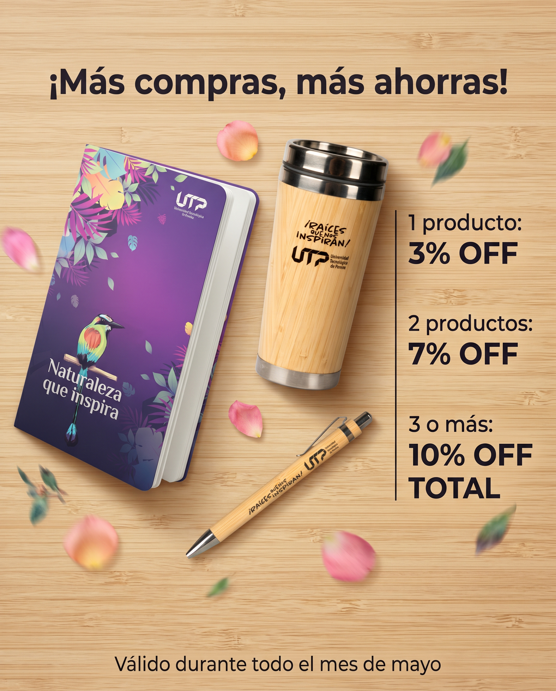 ¡Más compras, más ahorras!