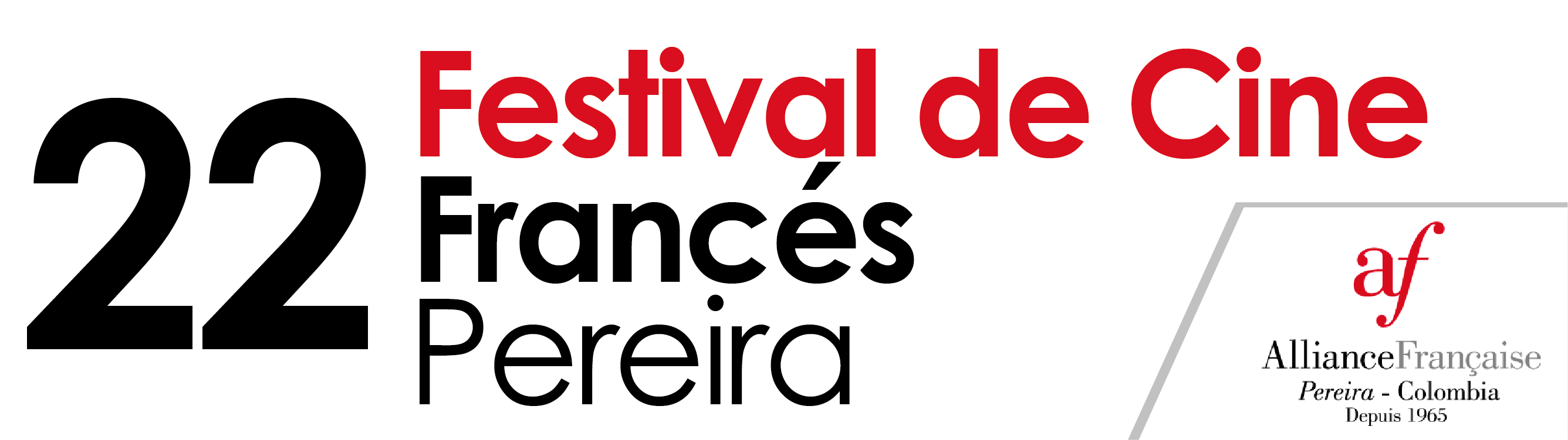 Banner - 22 Festival de Cine de Francés Pereira