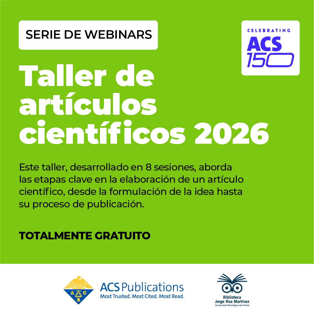 Imagen alusiva a TALLER DE ARTÍCULOS CIENTÍFICOS 2026