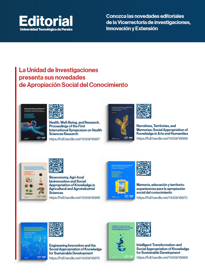 Conozca las novedades editoriales de la Vicerrectoría de investigaciones, Innovación y Extensión