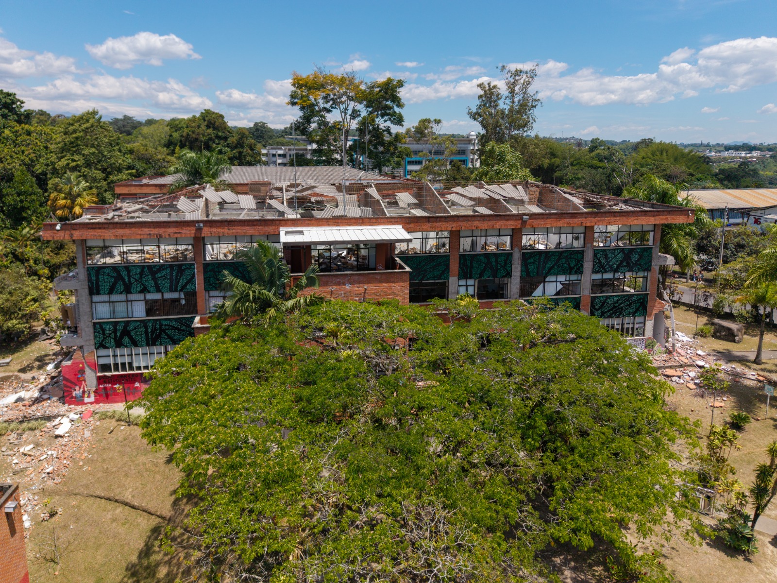 Imagen alusiva a El 63% del área construida del campus está deshabilitada