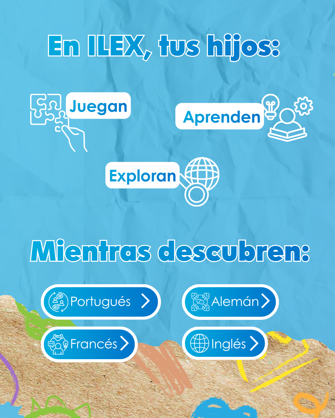 Imagen alusiva a Curso vacacional de idiomas para niños