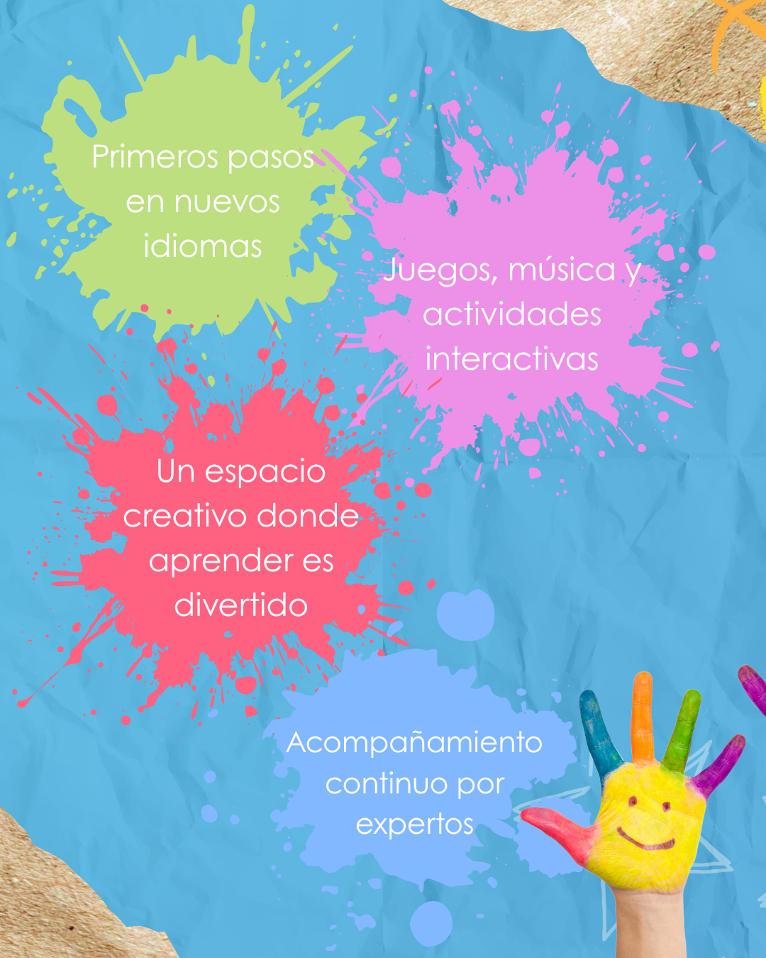 Imagen alusiva a Curso vacacional de idiomas para niños