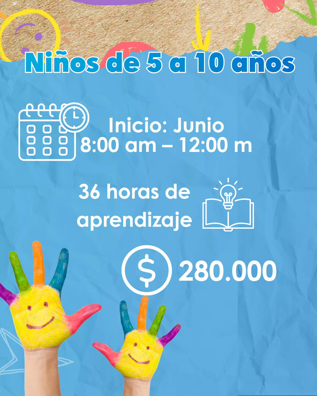 Imagen alusiva a Curso vacacional de idiomas para niños