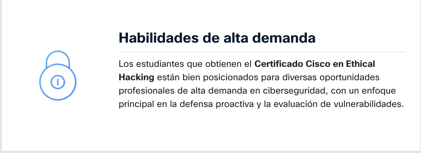 Habilidades de alta demanda