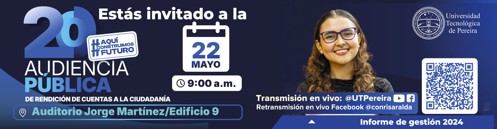 Banner Audiencia Pública 22 de mayo