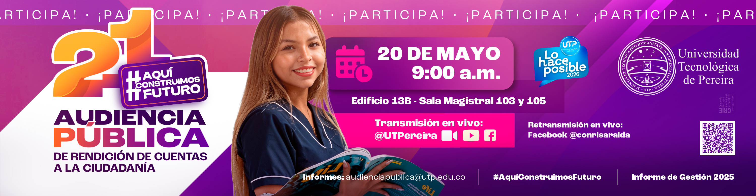 Banner Audiencia Pública 2026