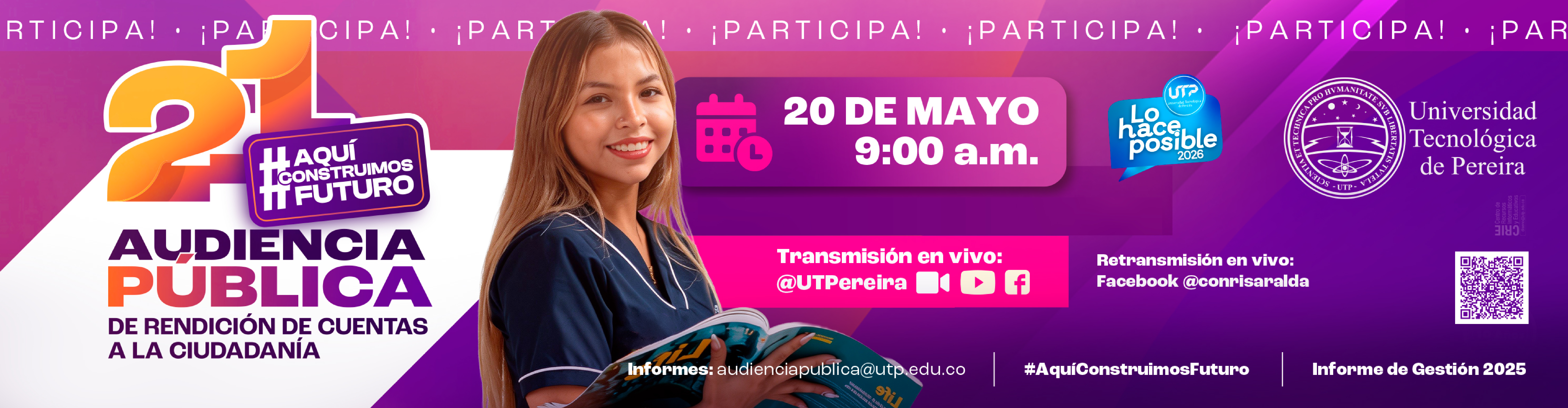 Banner Principal Audiencia Pública 2026