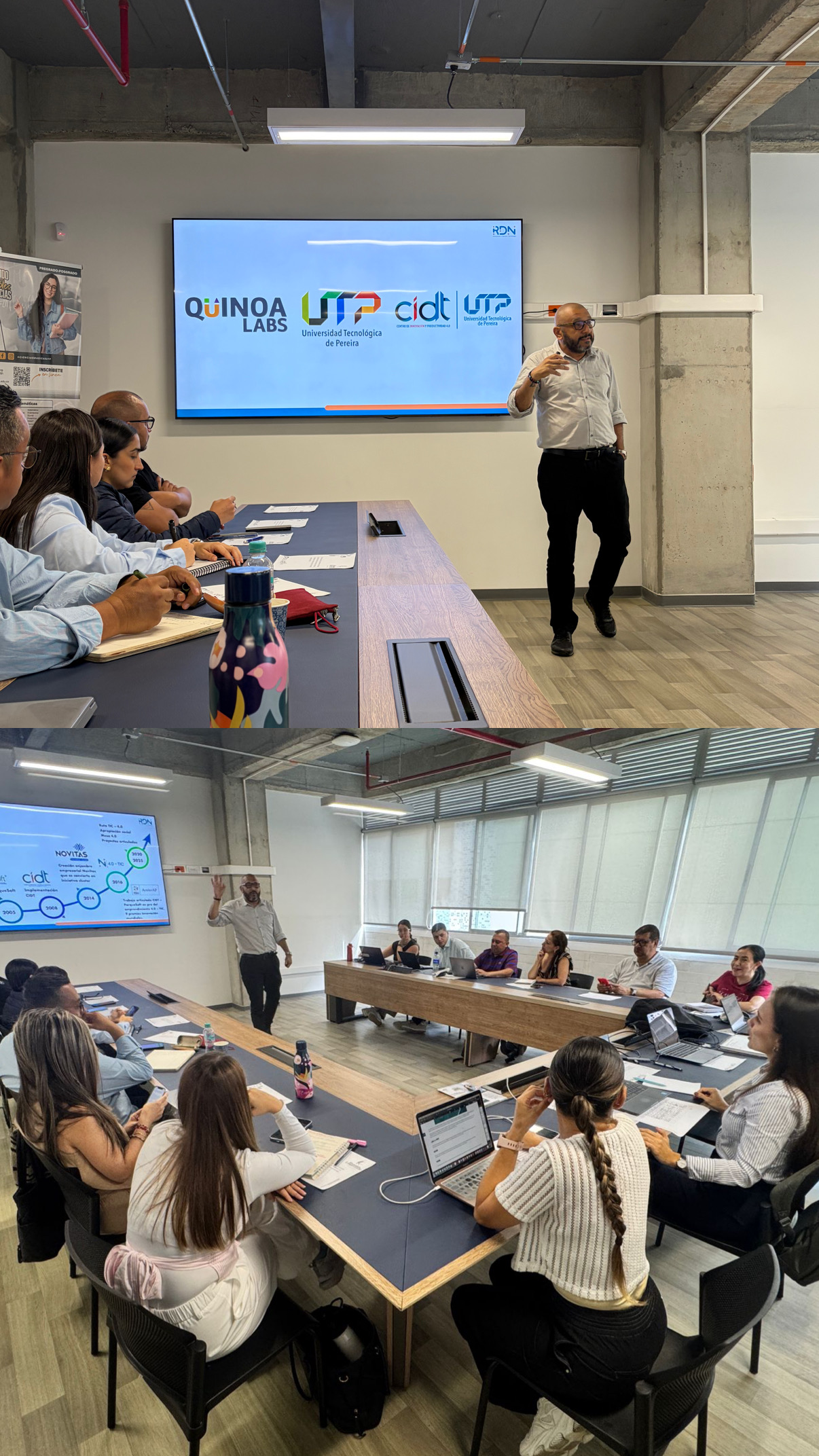 Imagenes de la reunión de emprendedores(Barranqueros)