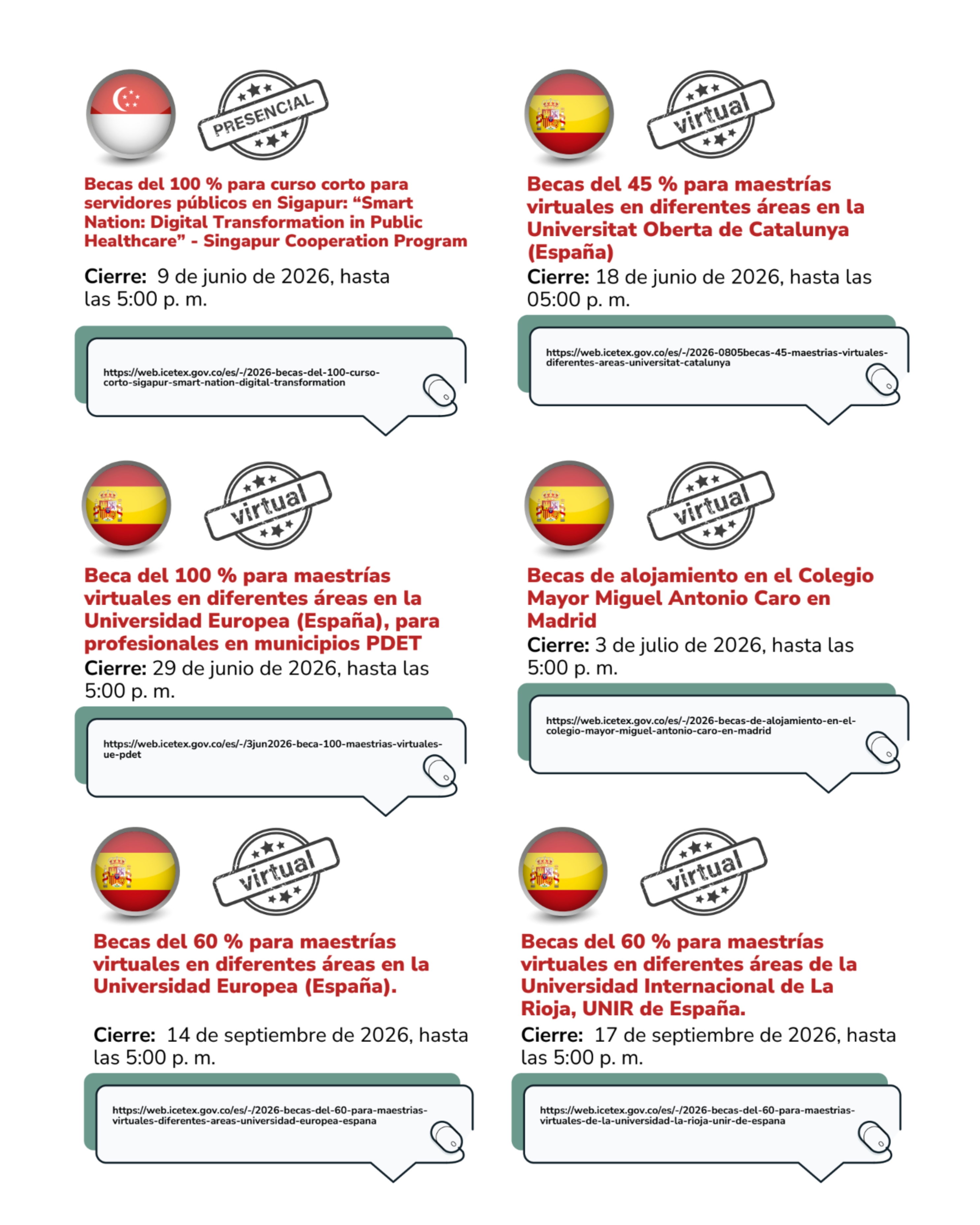 Imagen alusiva a 🎓 Convocatorias ICETEX de becas internacionales abiertas – Junio 2026