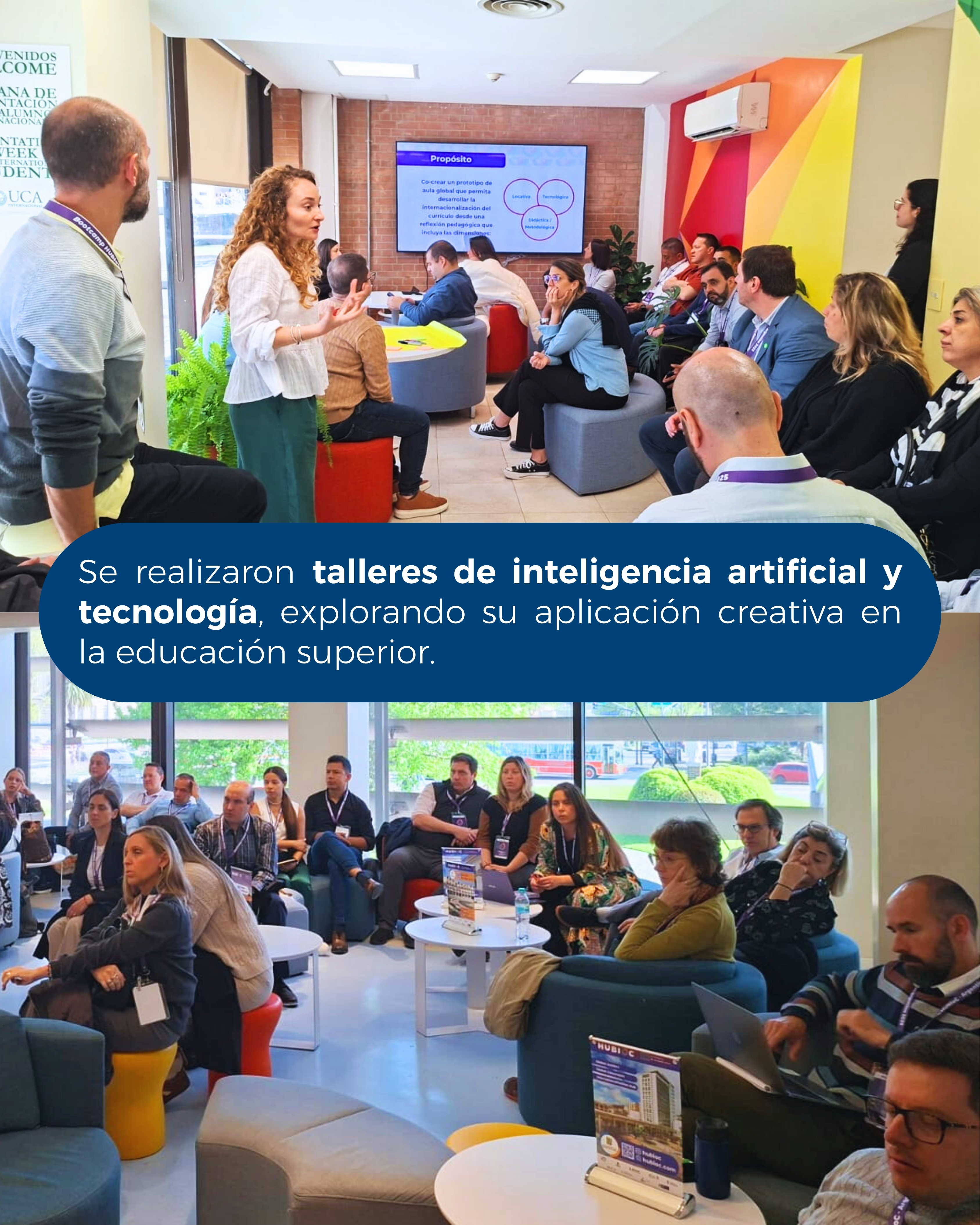 Imagen alusiva a Concluyó el Bootcamp HUBIoC en Buenos Aires: innovación y cooperación para la internacionalización del currículo