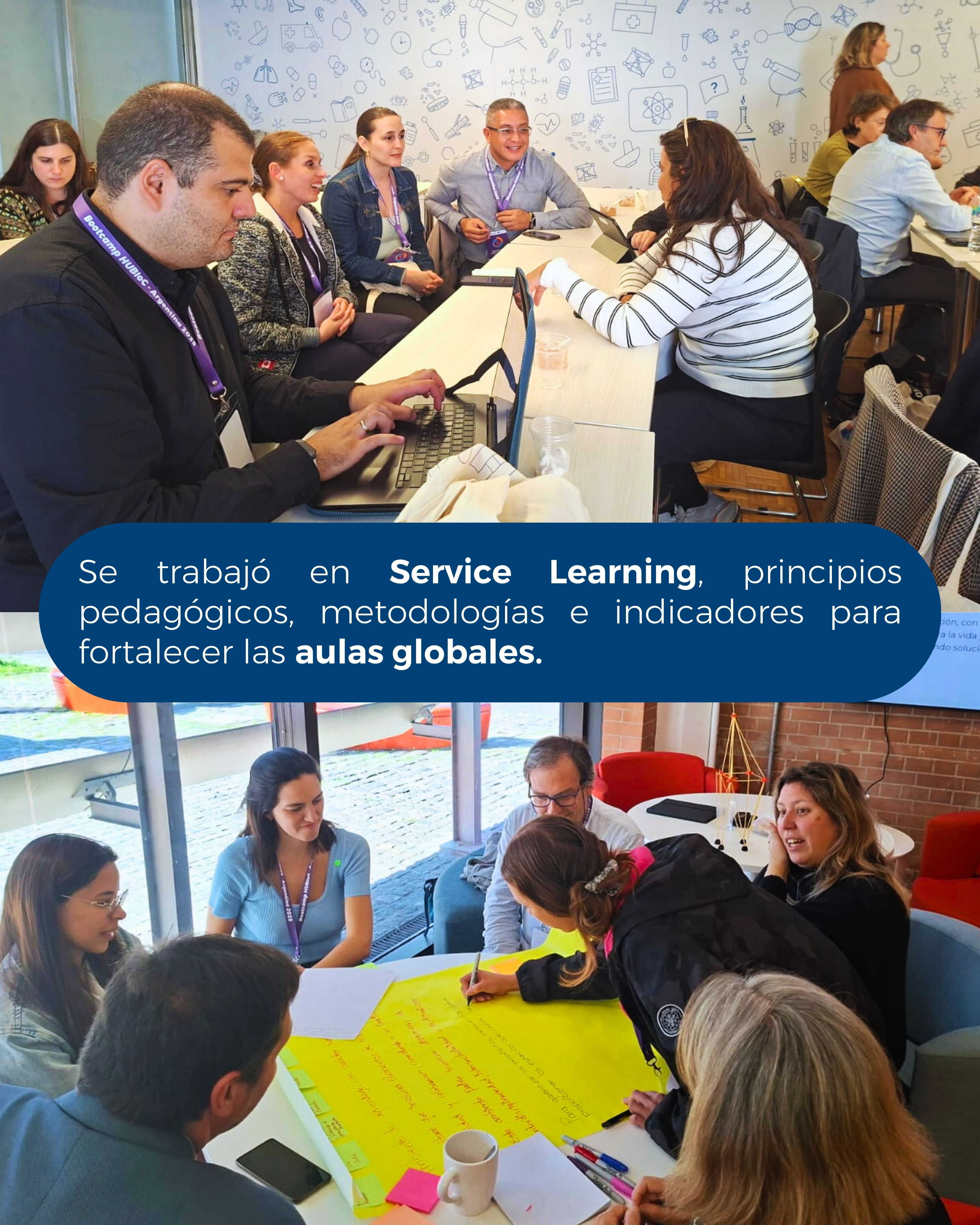 Imagen alusiva a Concluyó el Bootcamp HUBIoC en Buenos Aires: innovación y cooperación para la internacionalización del currículo