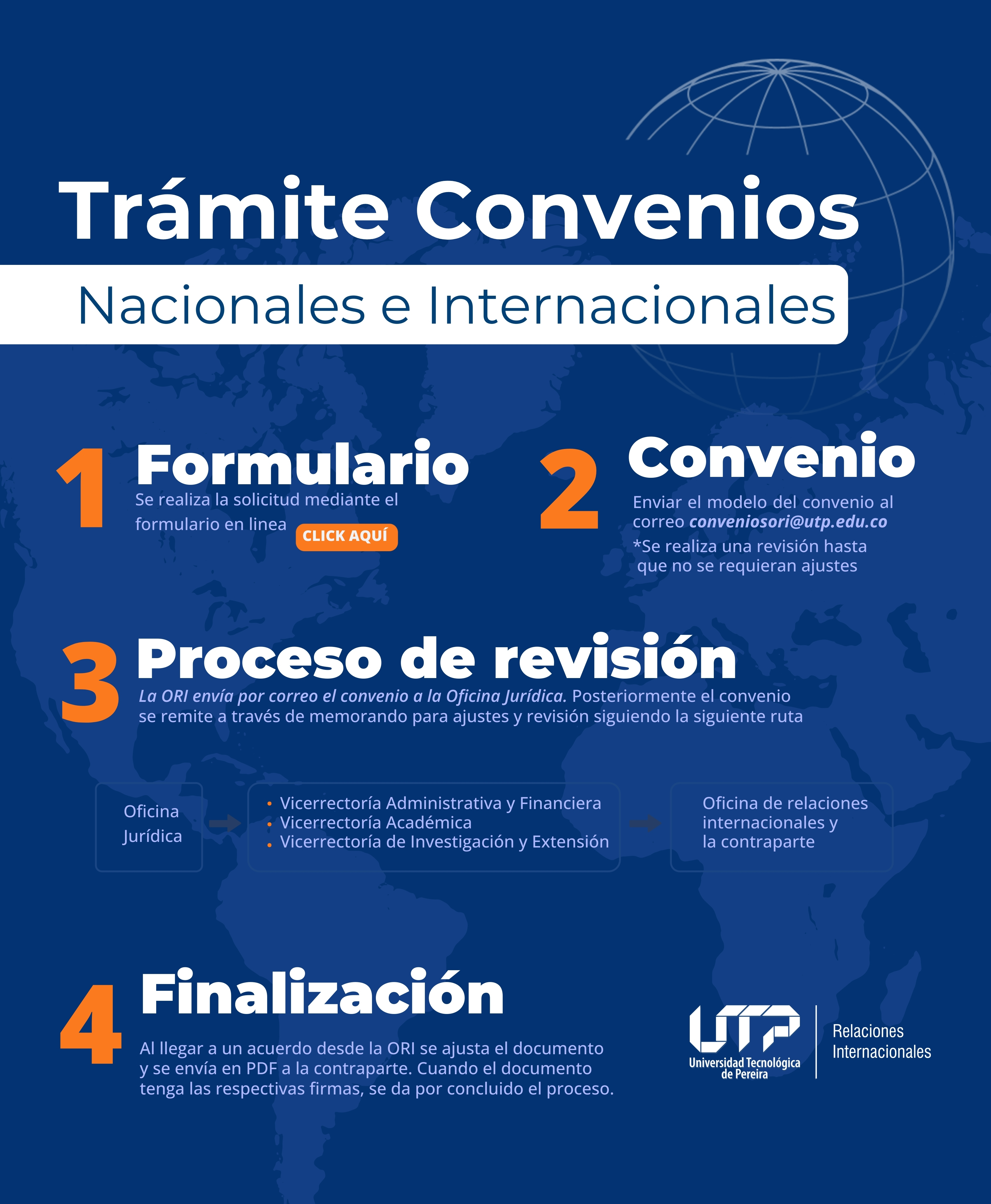 Imagen alusiva a Convenios Nacionales e Internacionales