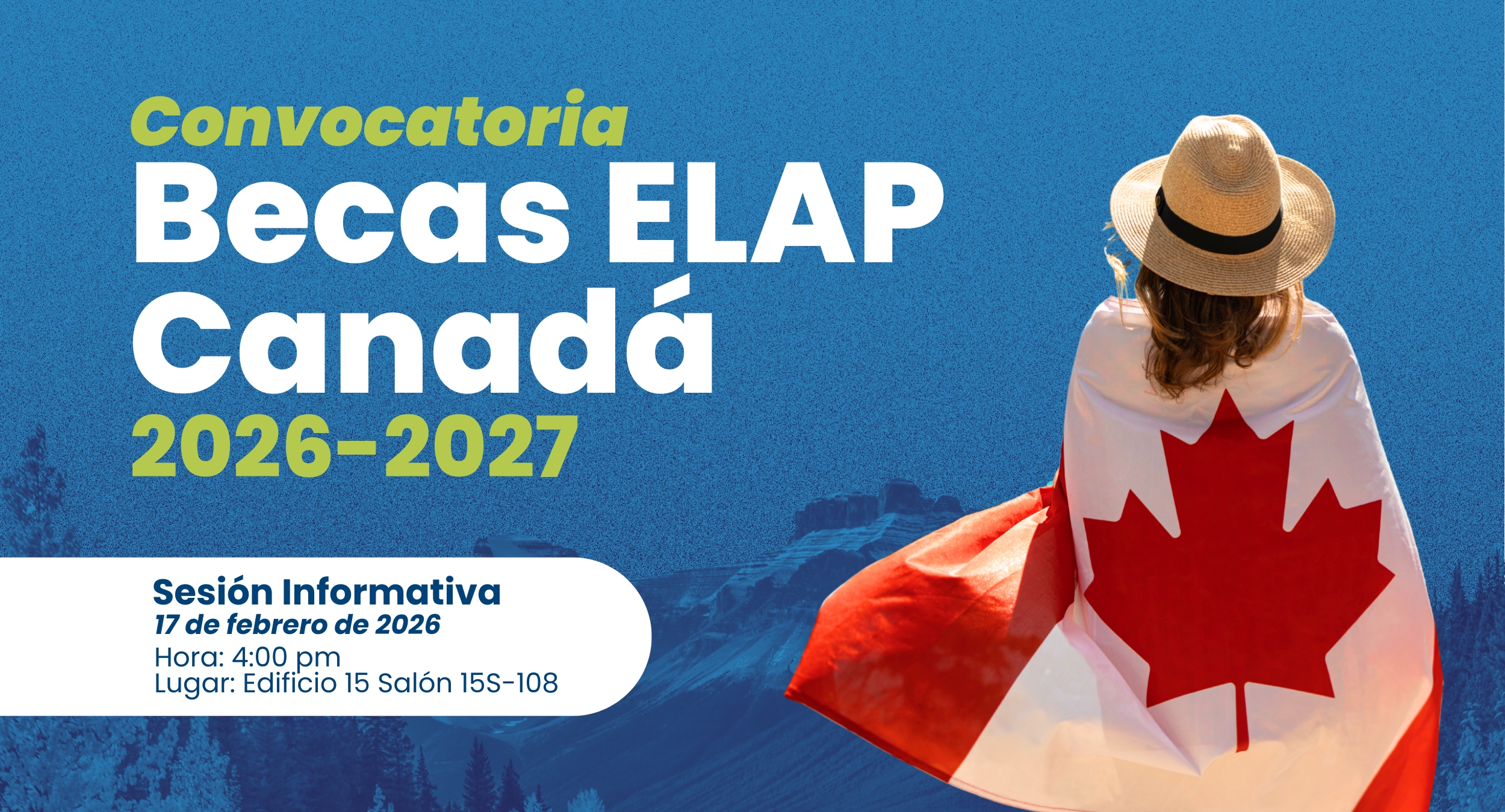 Imagen alusiva a Becas ELAP Canadá 2026–2027