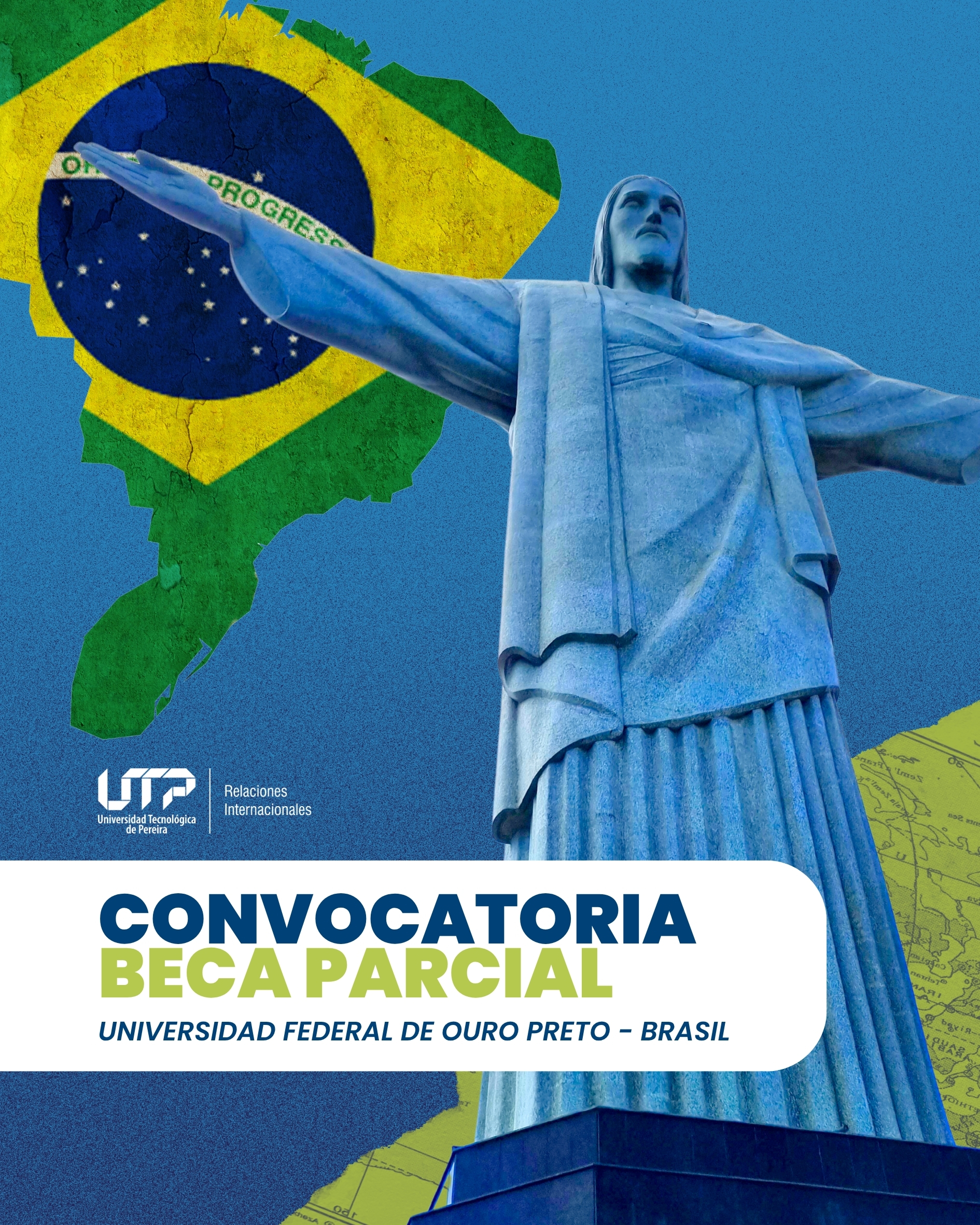 ¡Participa en la convocatoria de beca parcial para intercambio en Brasil!