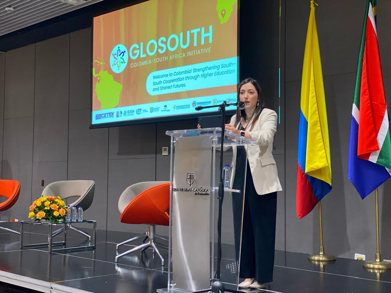 Imagen alusiva a La Oficina de Relaciones Internacionales celebra la fase final del proyecto GLOSOUTH, financiado por ICETEX, con la Misión Sudáfrica – Colombia