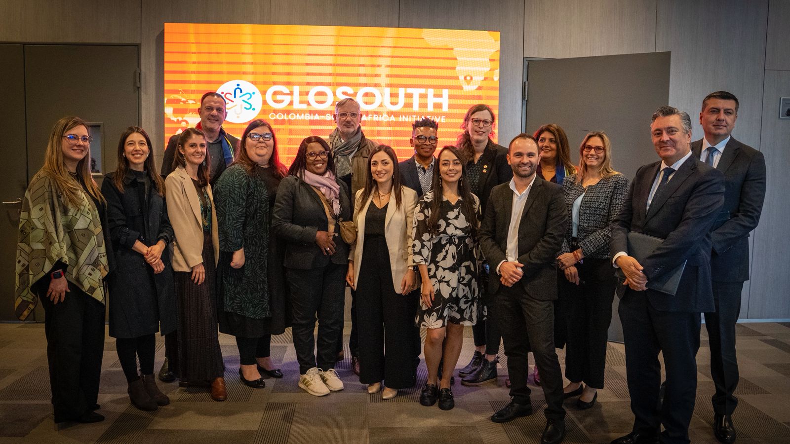 Imagen alusiva a La Oficina de Relaciones Internacionales celebra la fase final del proyecto GLOSOUTH, financiado por ICETEX, con la Misión Sudáfrica – Colombia