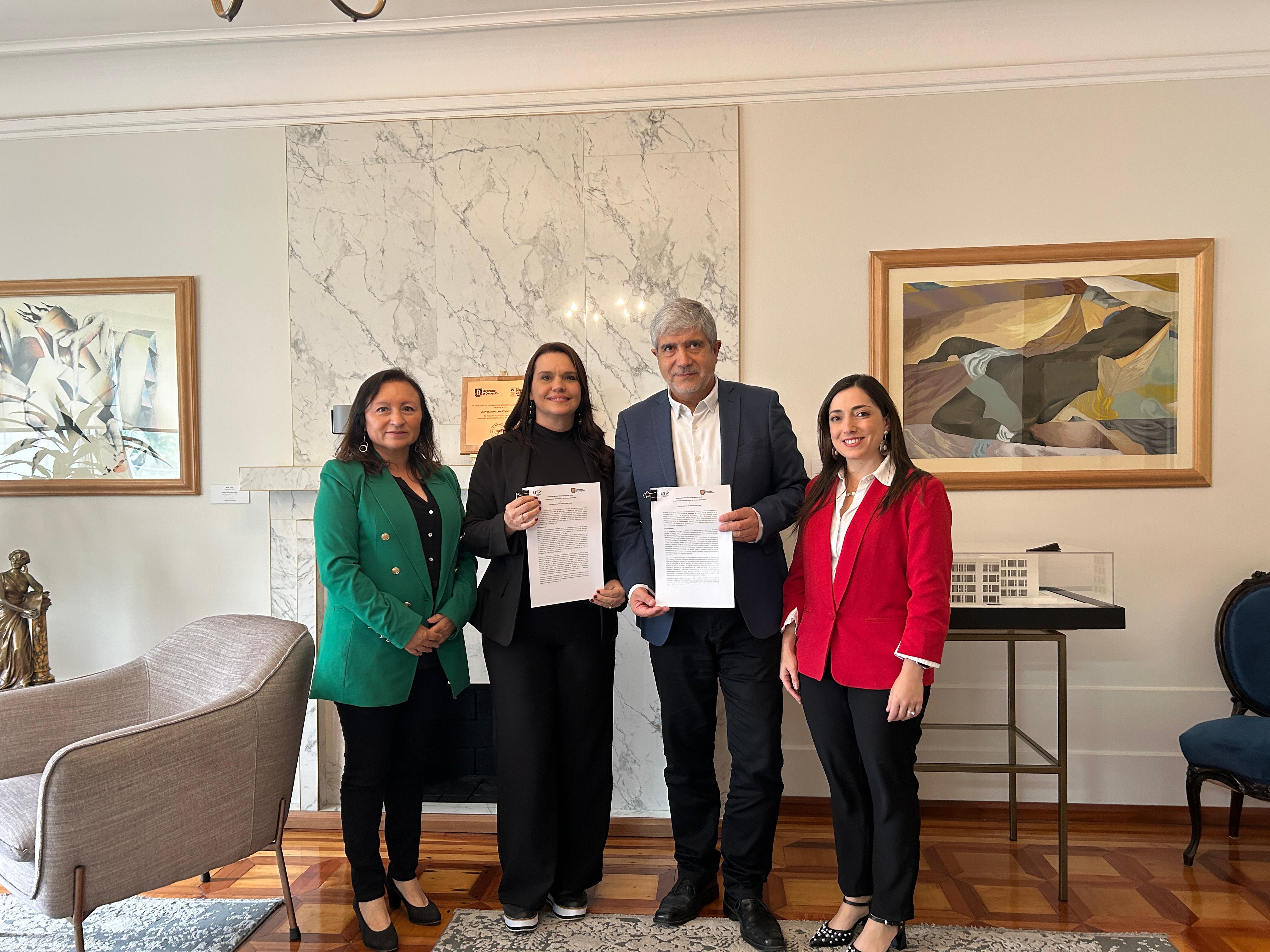 Convenio de Cooperación UTP – UdeC: Fortaleciendo la Internacionalización y el Liderazgo Femenino en Ingeniería