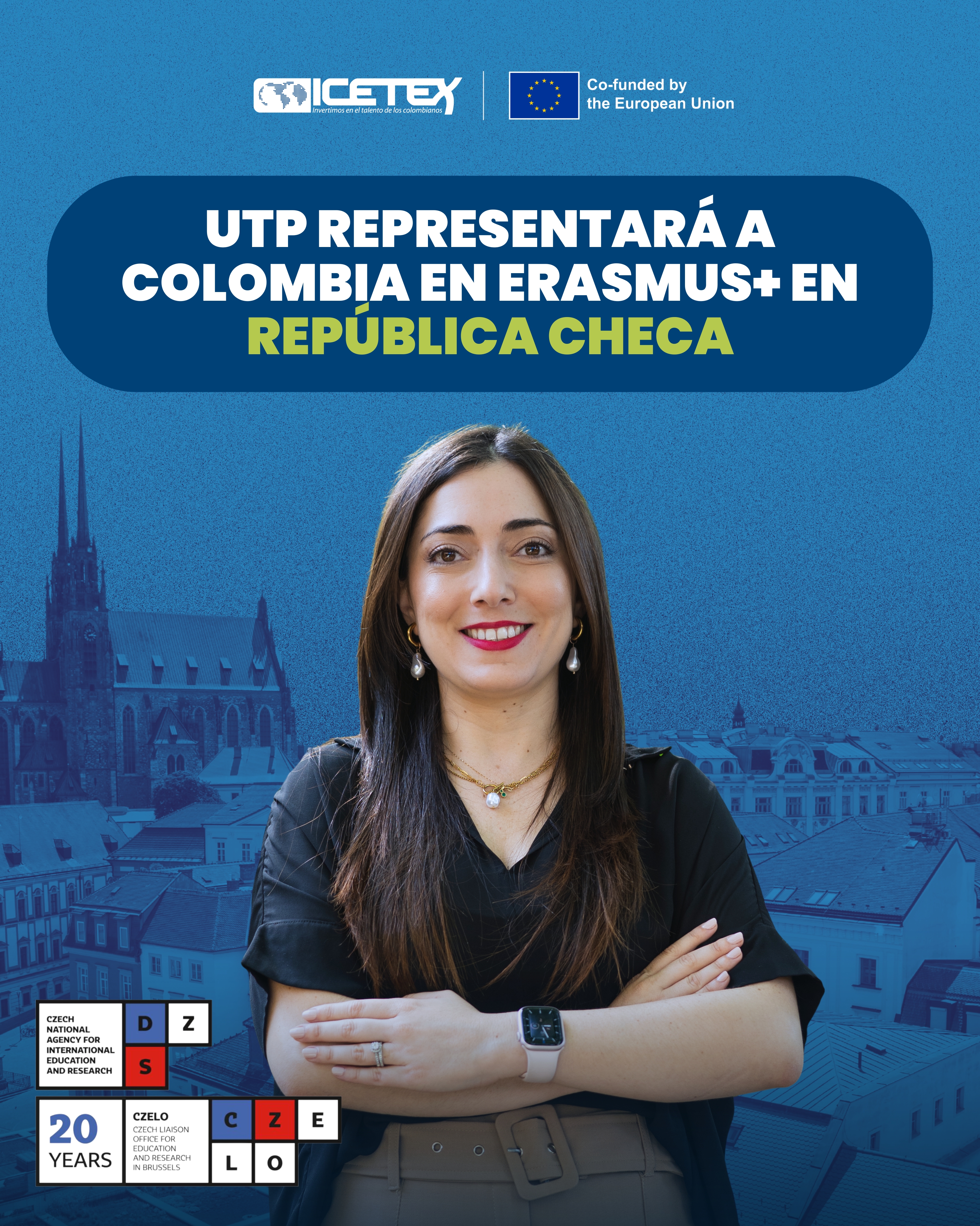 UTP representará a Colombia en las jornadas Erasmus+ en la República Checa