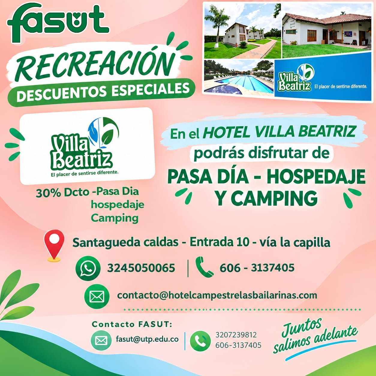 Imagen alusiva a ¡Viaja y descansa en familia con los Descuentos Especiales de FASUT!