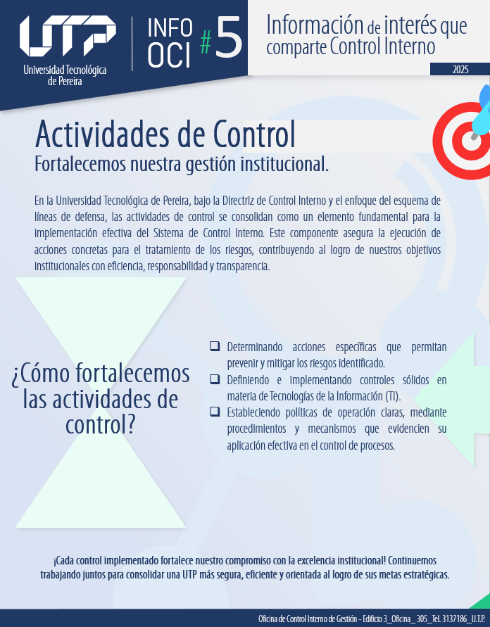 Imagen alusiva a INFO-OCI # 5 – 2025 Actividades de Control Interno: Fortalecemos nuestra gestión institucional