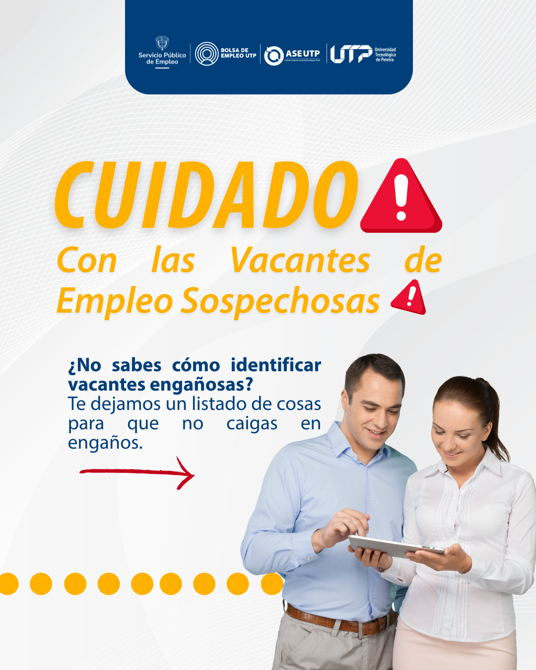 ¡Atención! Evita caer en estafas laborales