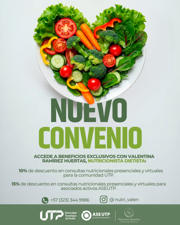 ¡Nuevo convenio con Valentina Ramírez Nutricionista!