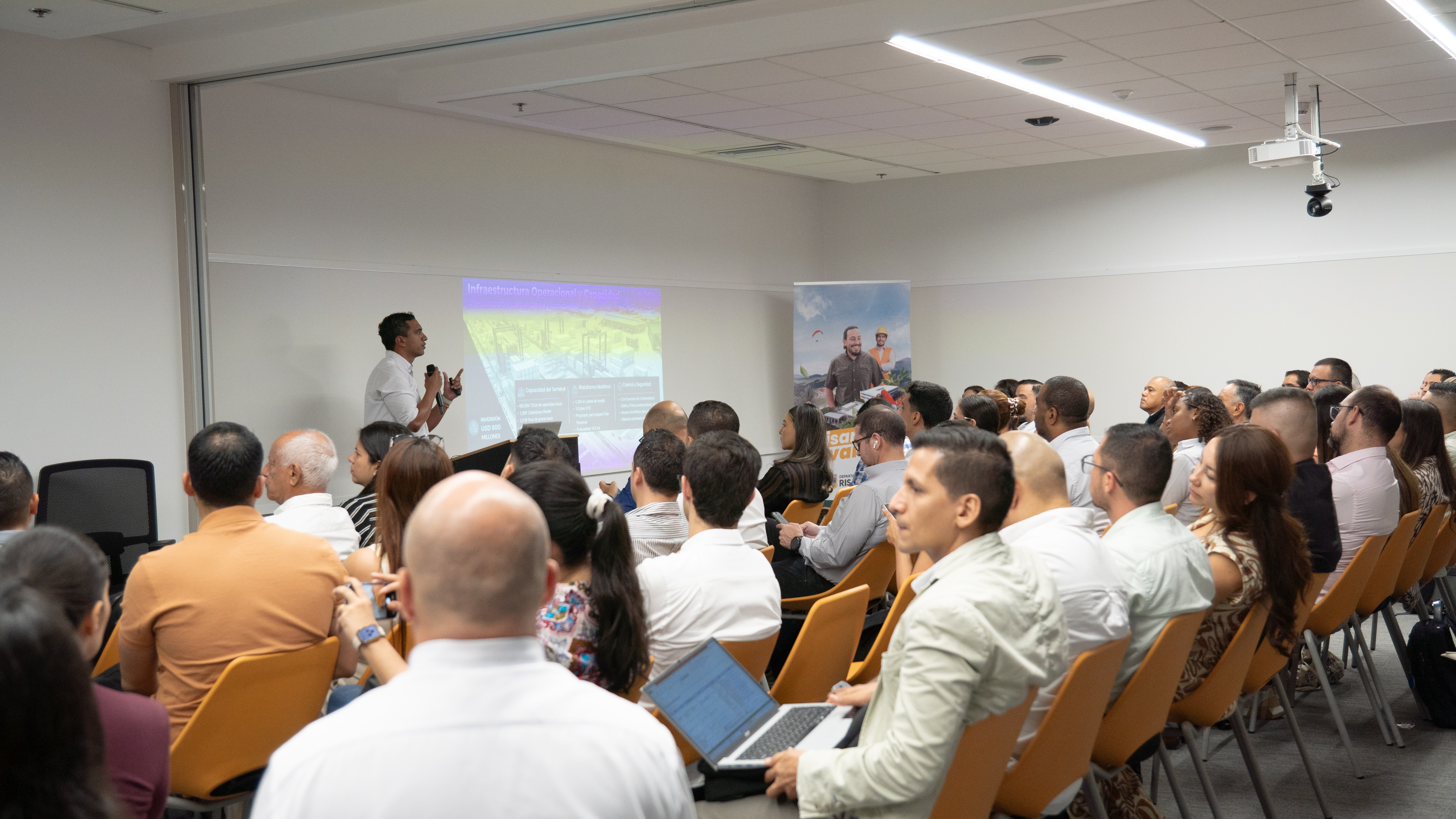 Imagen alusiva a Eje Cafetero se conecta con el mundo: Pereira fue escenario del Workshop de Socialización de Puerto Antioquia
