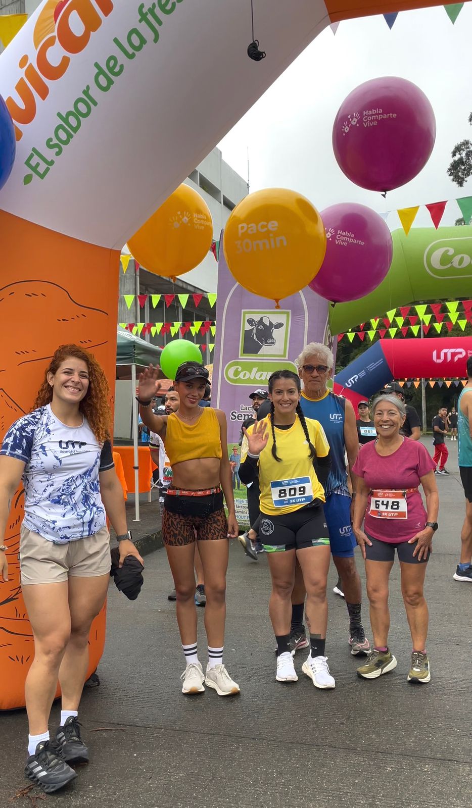 Imagen alusiva a Egresados vivieron la Carrera 5K UTP 2025