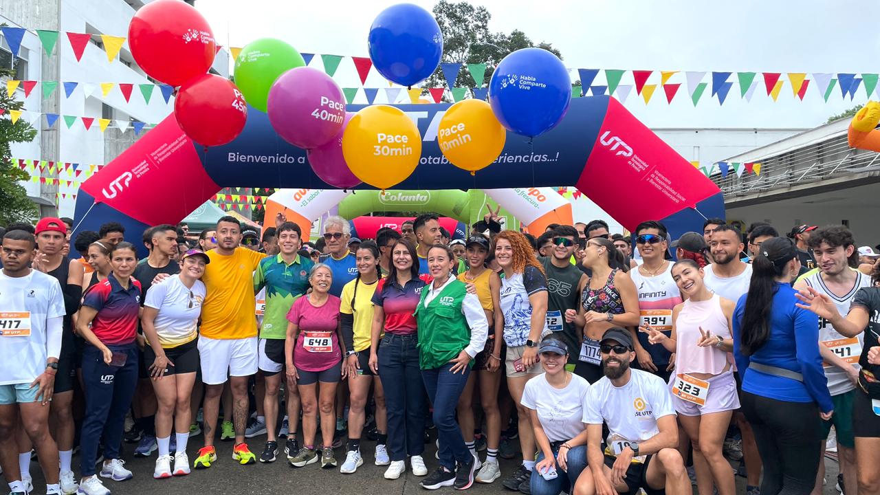 Imagen alusiva a Egresados vivieron la Carrera 5K UTP 2025
