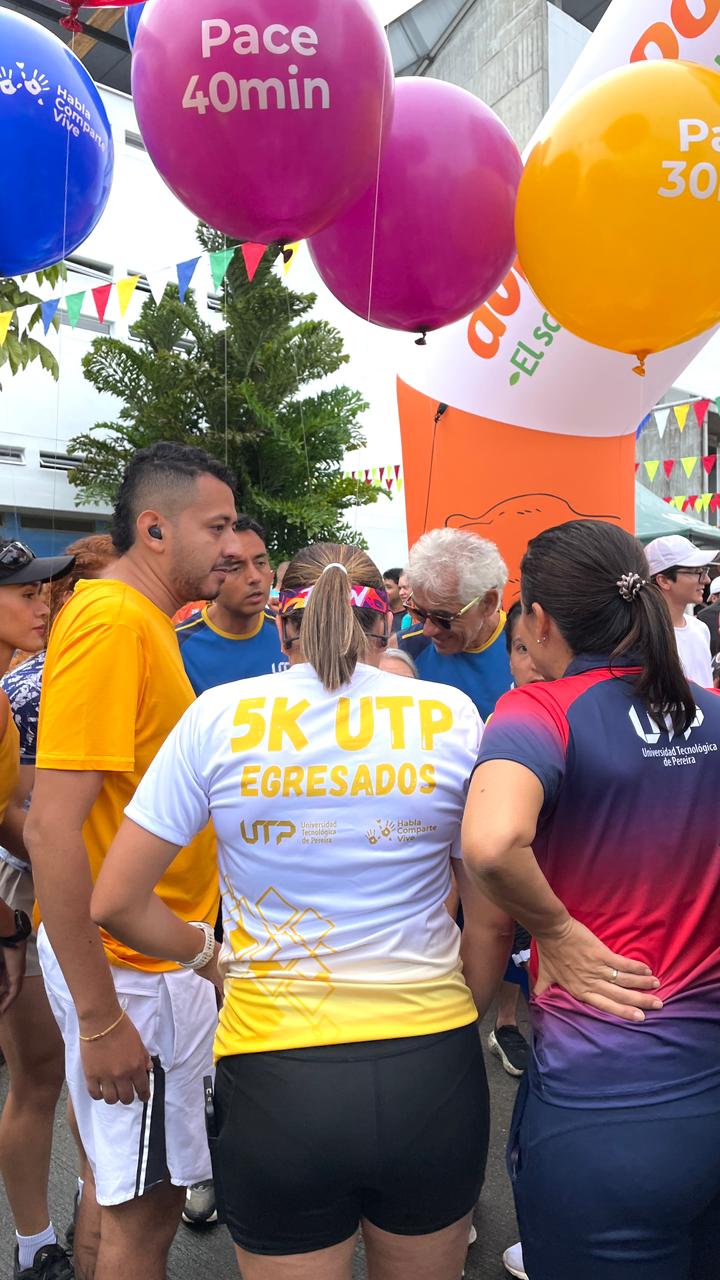 Imagen alusiva a Egresados vivieron la Carrera 5K UTP 2025