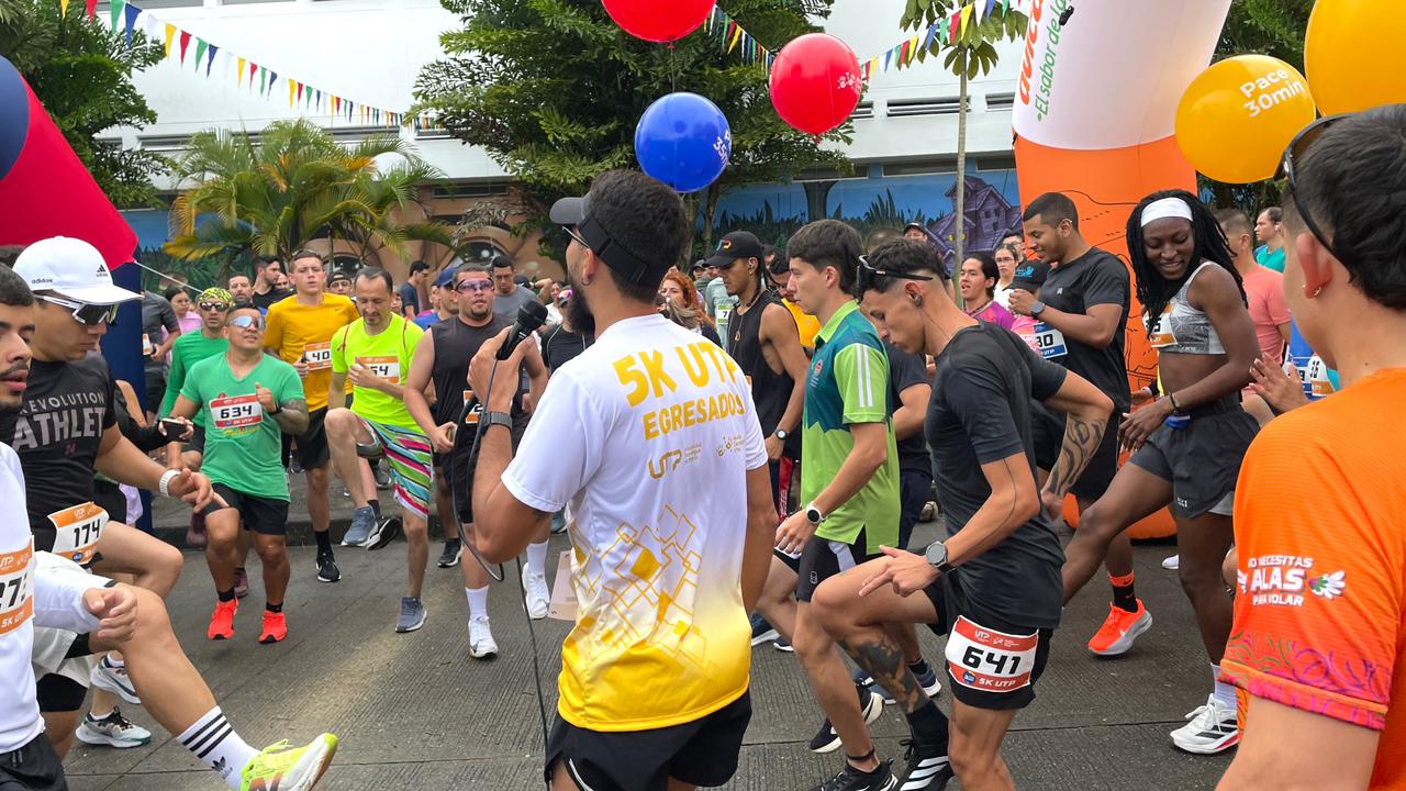 Imagen alusiva a Egresados vivieron la Carrera 5K UTP 2025