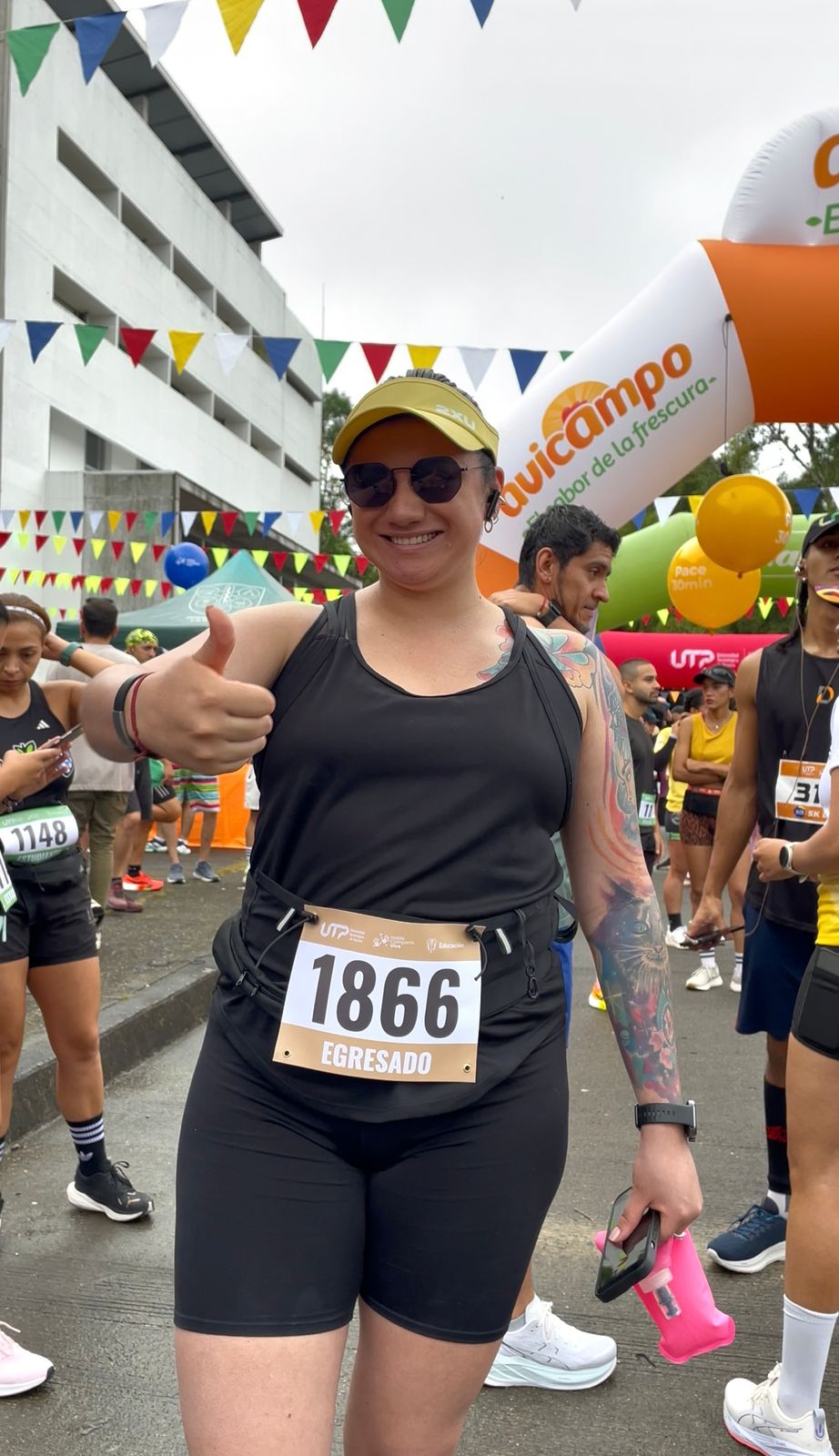 Imagen alusiva a Egresados vivieron la Carrera 5K UTP 2025