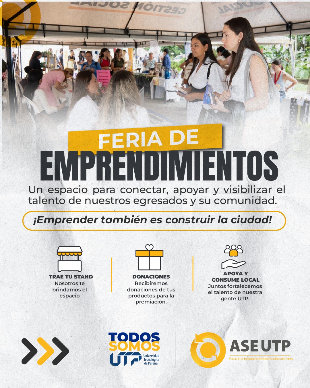Imagen alusiva a La comunidad UTP se reúne para compartir, emprender y jugar por una buena causa