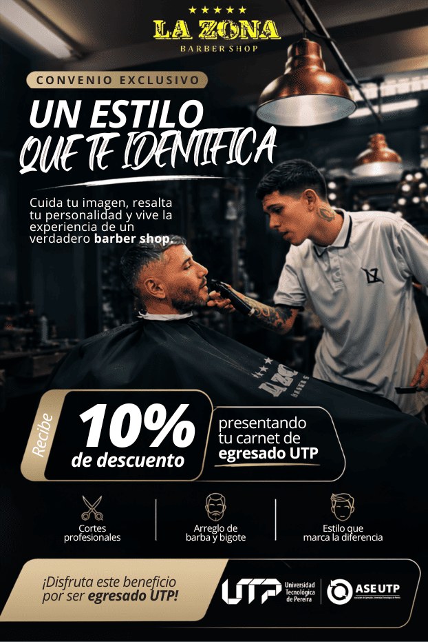¡Nuevo convenio con La Zona Barber Shop!
