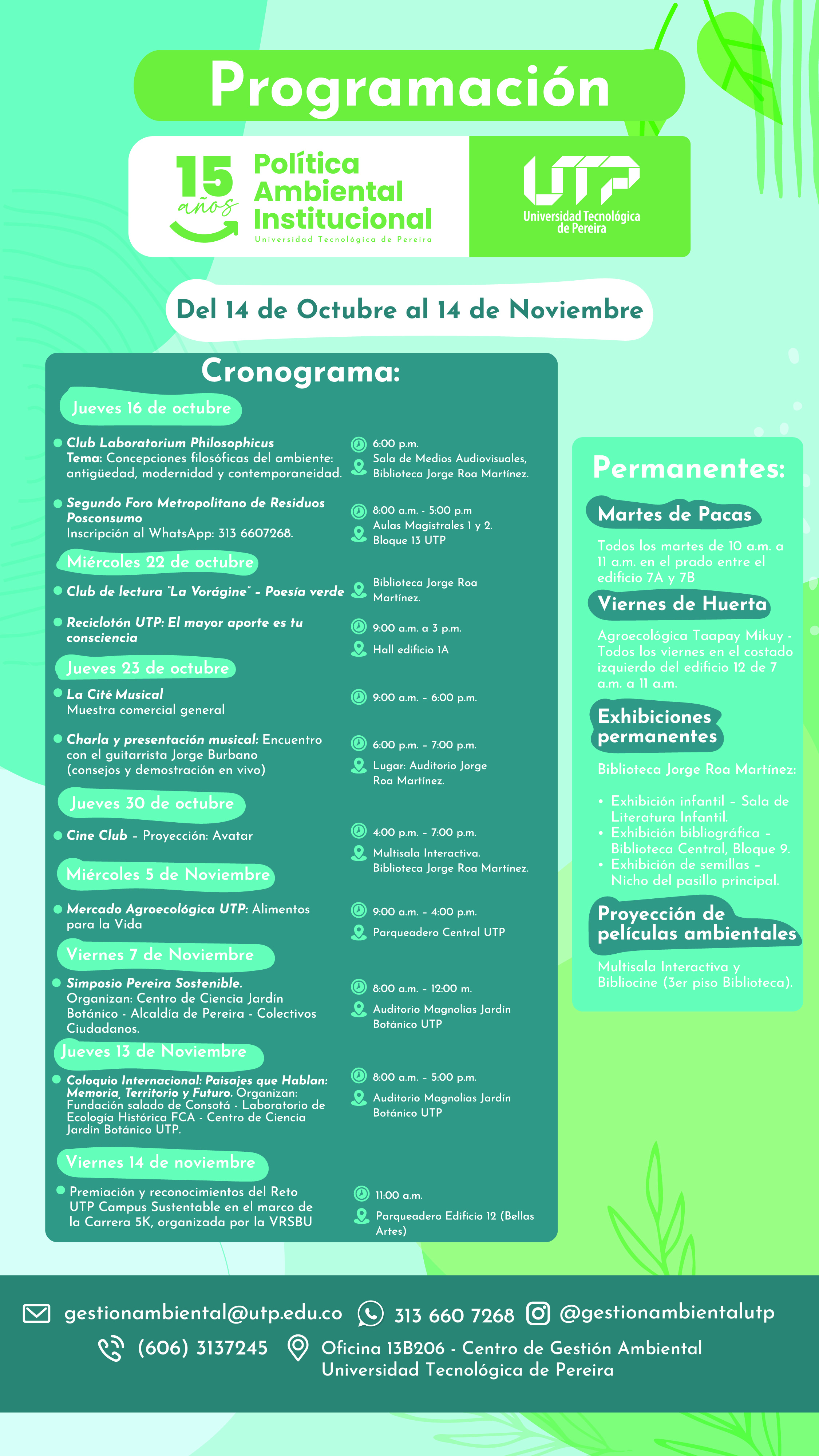 Imagen alusiva a Programación Reto UTP Campus Sustentable