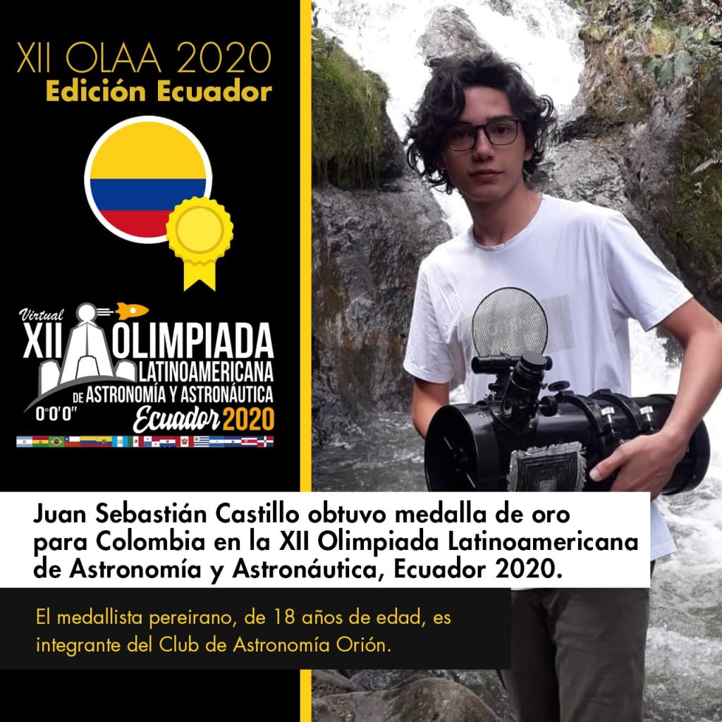 Orión en las Olimpiadas de Astronomía Ecuador 2020