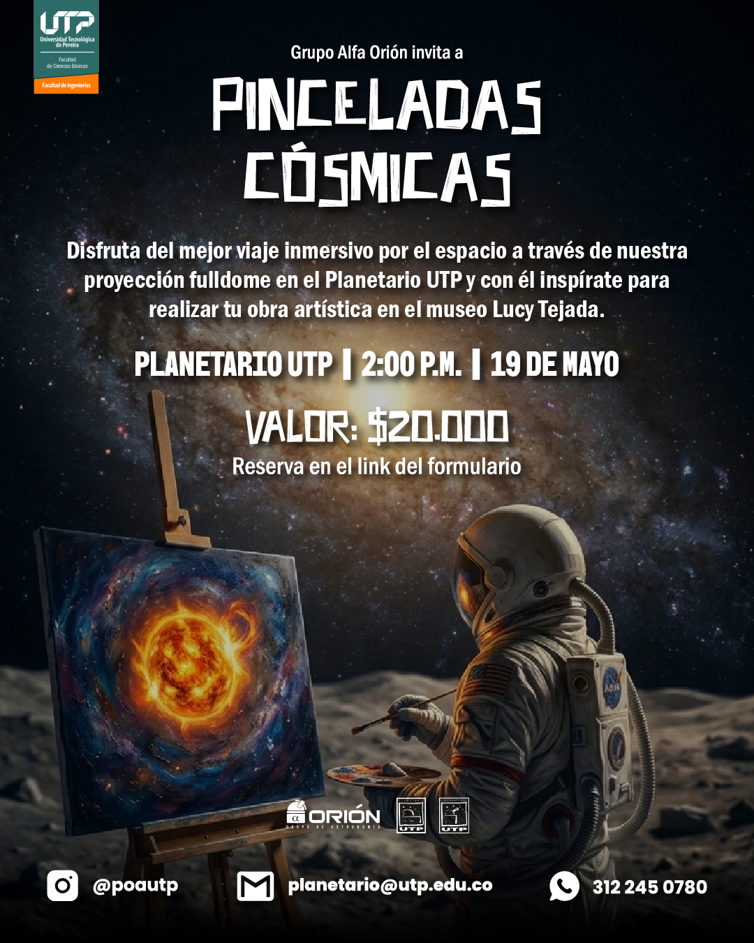 Actividad Cultural: «Pinceladas Cósmicas»