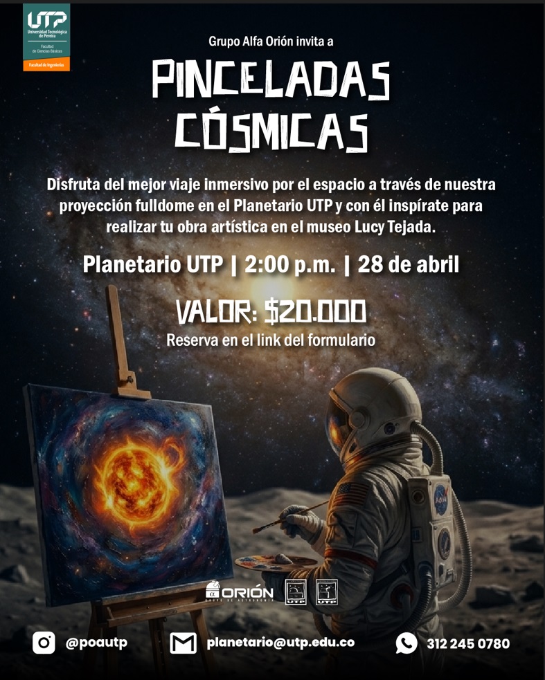 Actividad Cultural: «Pinceladas Cósmicas»