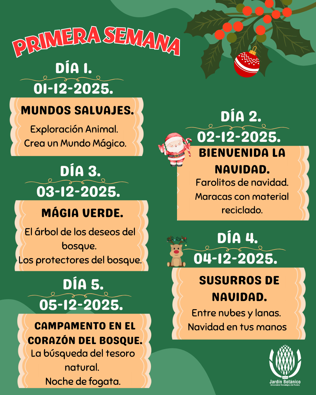 Imagen alusiva a VACACIONES CREATIVAS EN EL JARDÍN BOTÁNICO UTP